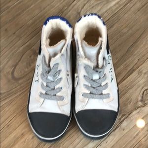 Zara Baby graffiti high tops